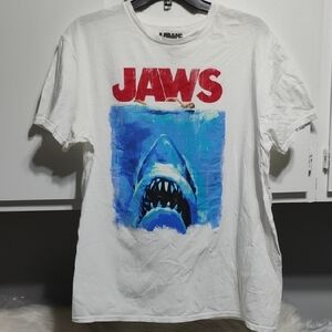 Jaws 2022 Movie Poster Graphic Tee (Couple Spots) (A-80)